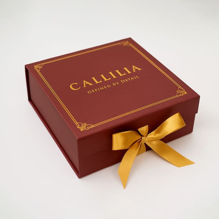 Ribbon Pull Rigid Box — view 1