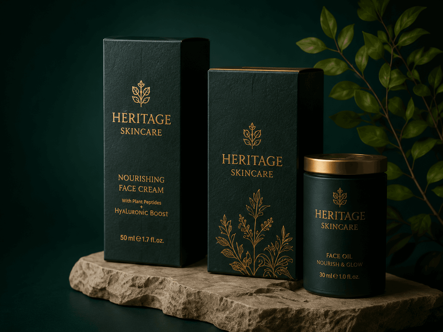 Premium branded packaging designed by Brandsface